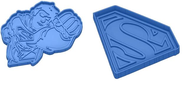 Biscuit Moulds - Captain América - Superman -Spiderman - Winnie the pooh - Winnie the pooh - Cookie cutter - Cookie cutter- Biscuit cutter
