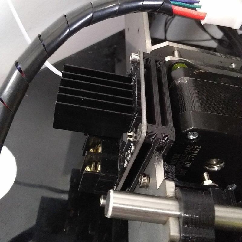 50x60 simple mosfet mount for 3mm steel frame