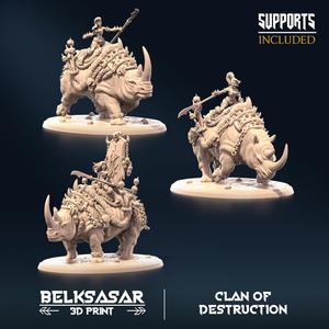 Errant of Destruction x3 Variant 2