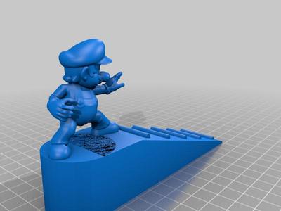 High-Res Super Mario  door stop