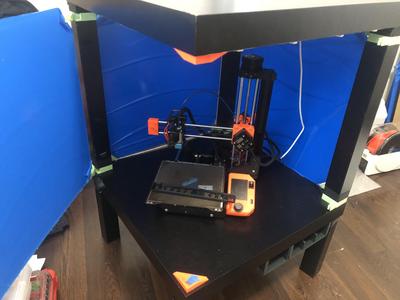 Lack Enclosure w/ Removable Magnetic sides