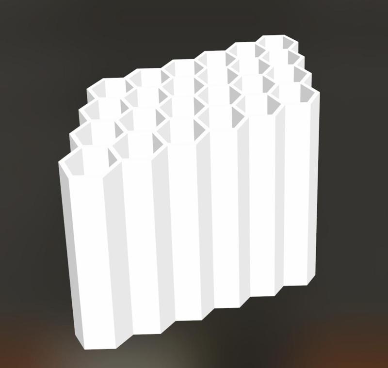 24 Honeycomb Pen Holder