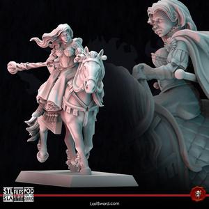 Lucretia on Horse