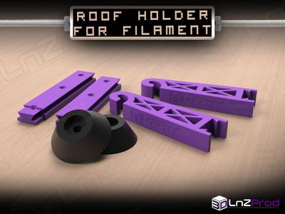 Roof holder for filament
