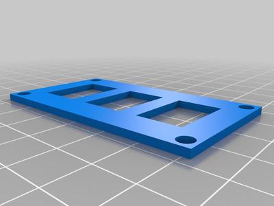 Switch Plate for Rocker Switch KCD1-104