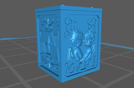 saint seiya geminis box (reparado)