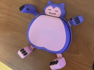 Snorlax! Sleepy Monster Self-Adjusting Coaster