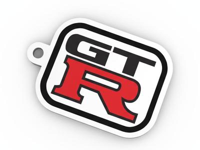 KEYCHAIN PORTACHIAVI NISSAN GTR JDM