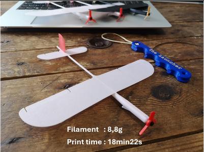 Funny mini glider 0925 - hélice - launcher 
