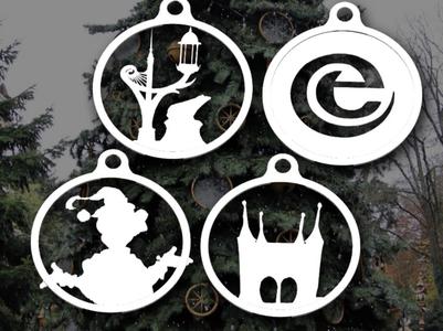 Efteling decoration ornaments - Christmas