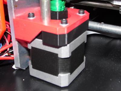 Prusa clone Z axis stepper extender