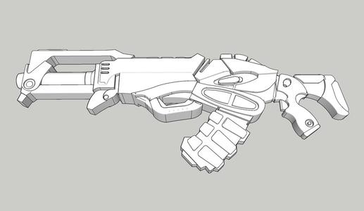 Nomad HMG for Infinity: The Game