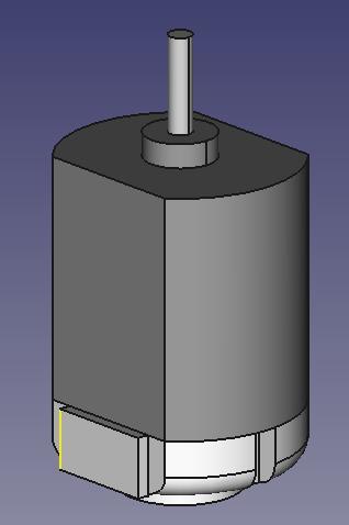 DC motor model