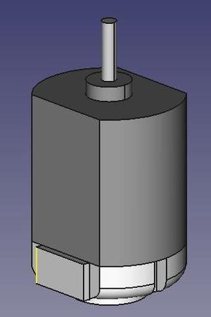DC motor model