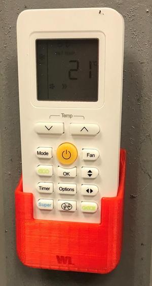 Aircon Remote Control Holder