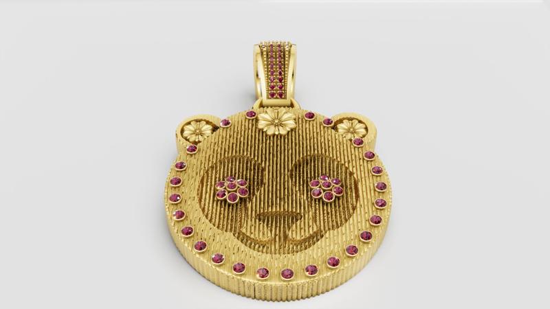 Gold Ruby Yellow Gold Filled Fashion Jewelry