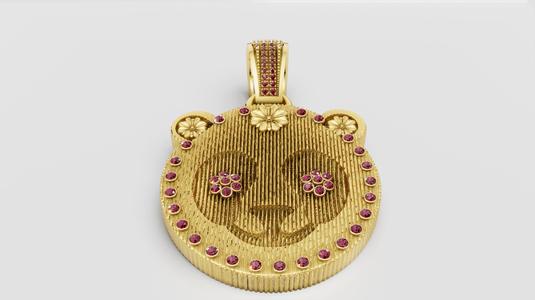 Gold Ruby Yellow Gold Filled Fashion Jewelry