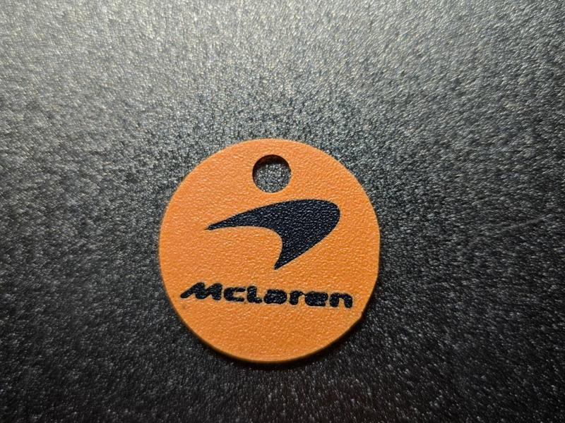 McLaren Car Keychain