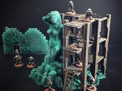 Unfinished Statue (15mm scale)