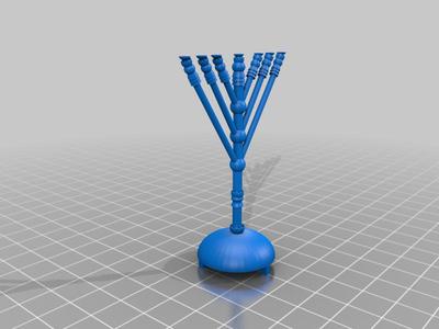 Menorah According The Rambam