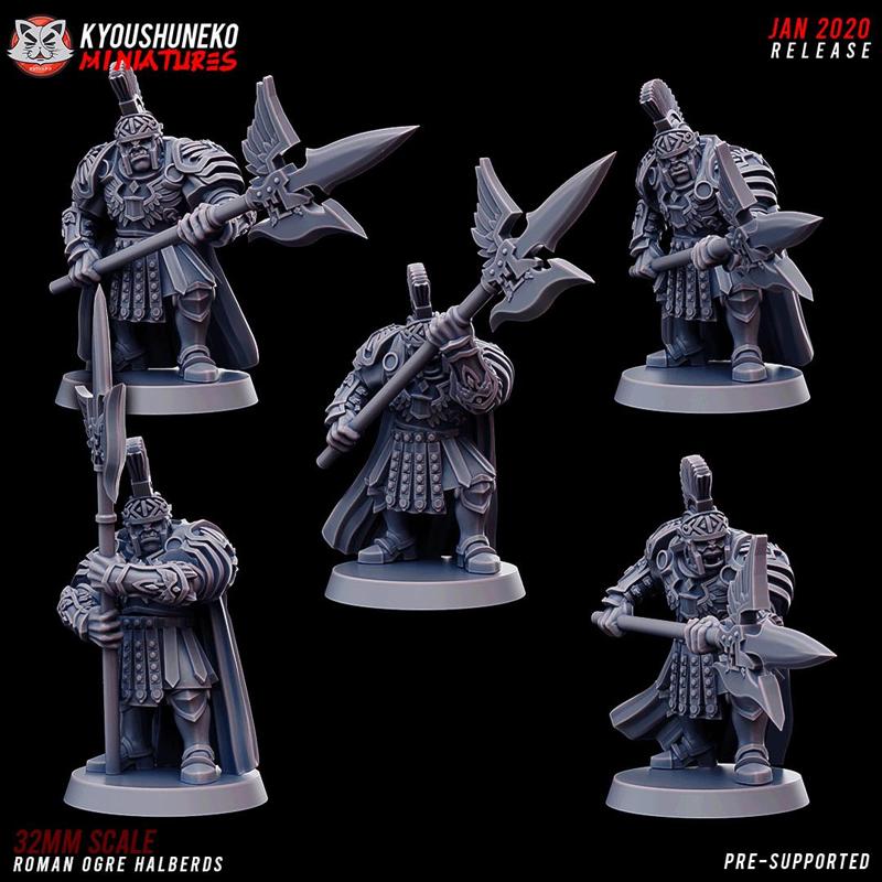 Roman Ogre Halberd Units