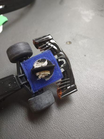 Scalextric Slot Car Chassis Fix