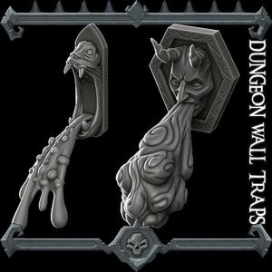 Gothic City: Dungeon Wall Traps