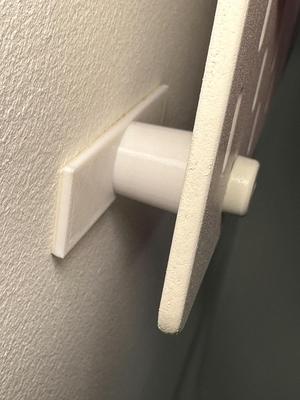 ikea skadis double sided tape wall mount / stabilizer 