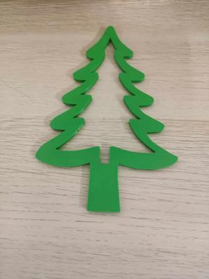 Christmas tree - Ai inspired silhuette for 3d printing   