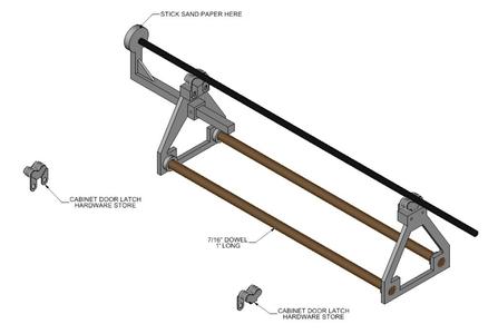 Arrow Spinner and End Sander