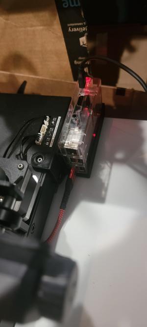 rasberry pi mount. ender3 s1 stock hardware