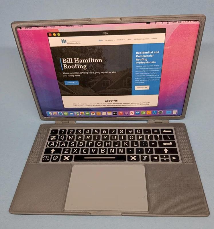 Toy MacBook MMU Model   
