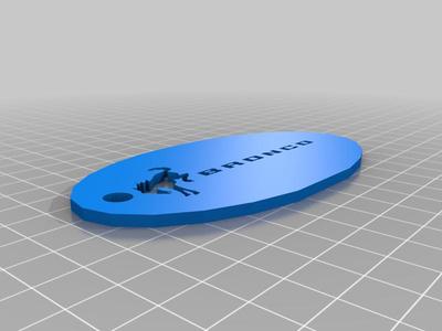 Ford Bronco Keychain