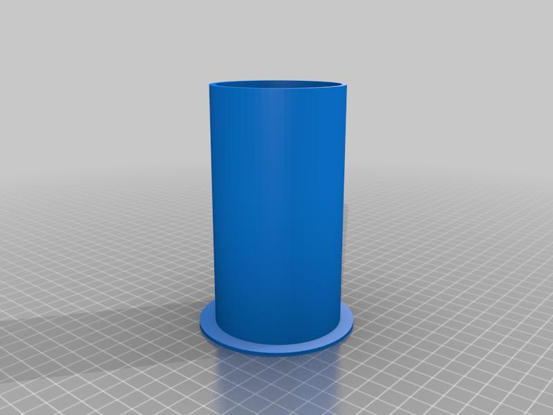 Tube pot for Lucky Bamboo