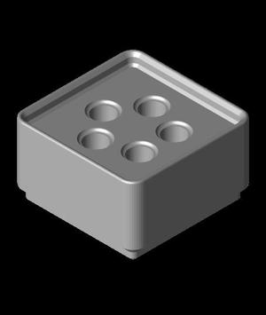 Gridfinity Heatset Tip Holder