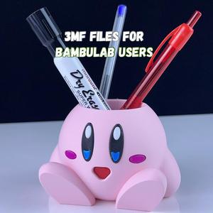 kirby pen holder 3mf