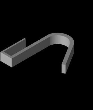 Hook for display board.stl
