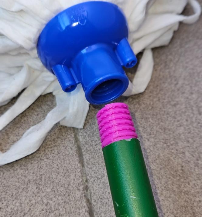 mop and broom adapter