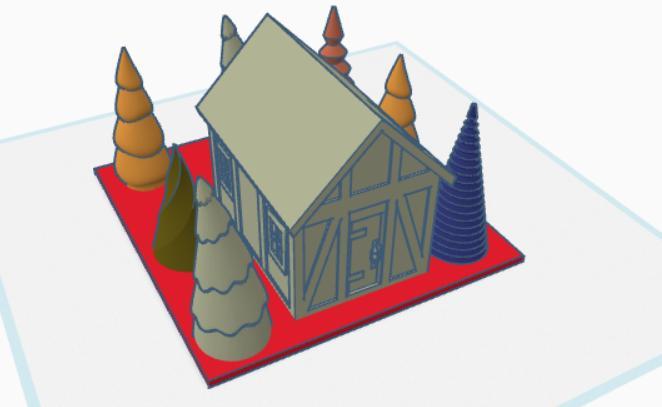 WINTER HANGAR TO PUT UNDER THE CHRISMAS TREE