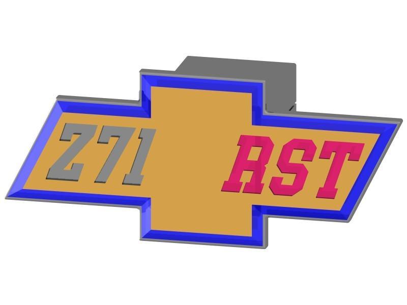 Chevy Hitch cover with clip