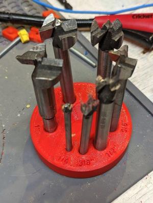 Forstner Bit Holder