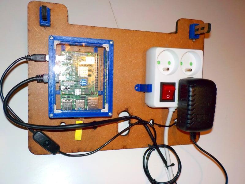 Raspberry  Larger case support