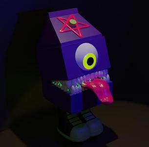 Chibi Milk Carton