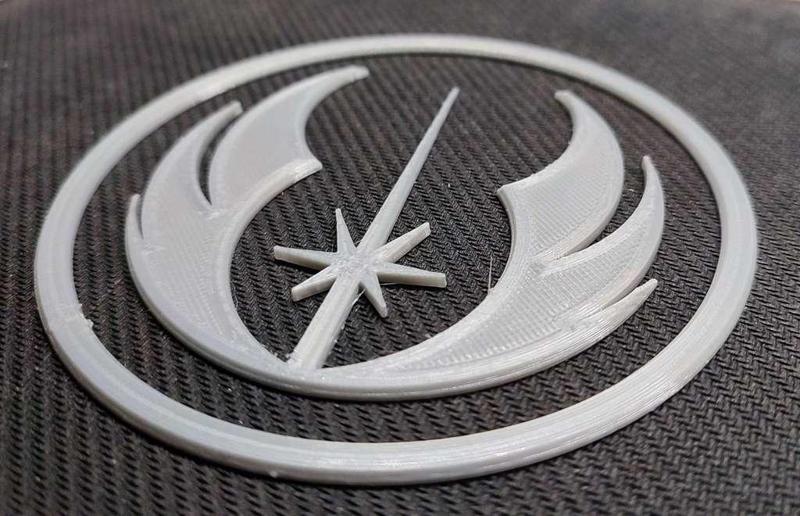 Jedi Order - Bas-relief sticker