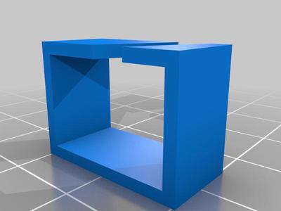 Cable Management clip 1x2x1.5cm
