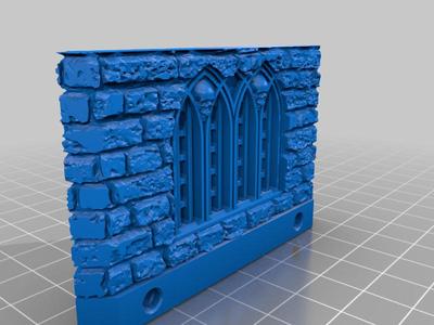 Nirmala Modular City Builder Promo 1 - LBrickWall goticWindow