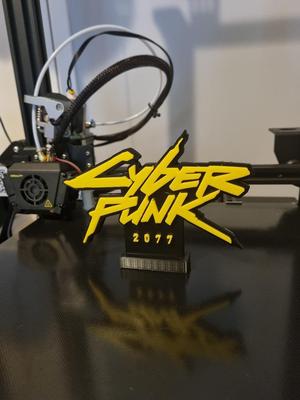 Cyberpunk 2077 for dual filament/filament changeover with stand