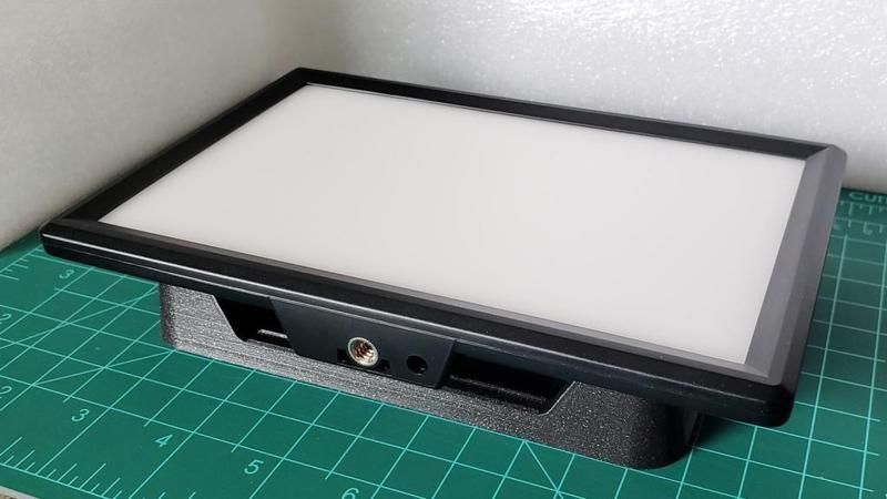 Raleno LED Light - flat base stand for film scanning - MODEL PLV-S116