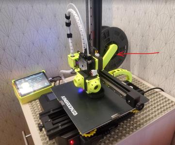 KP3S Pro filament holder
