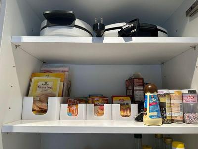 Aufbewahrungsbox Küche für Knorr Maggi und Co | kitchen cabinet box